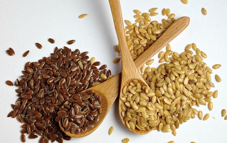 linseed from parasites in the body