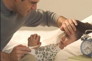 Parasitic symptoms in children
