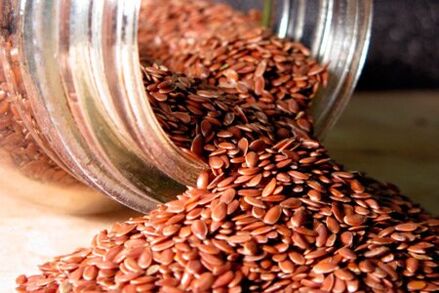 Flaxseeds to cleanse the body of parasites